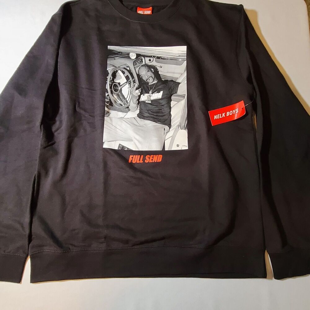 Full Send Snoop Dogg Sweatshirt Size Large NWT